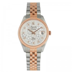 Alexandre Christie AC 5013 Silver Rosegold White LDBTRMS1